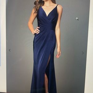 Prom girl NWT Faviana gown. Ready for your own alterations for length.